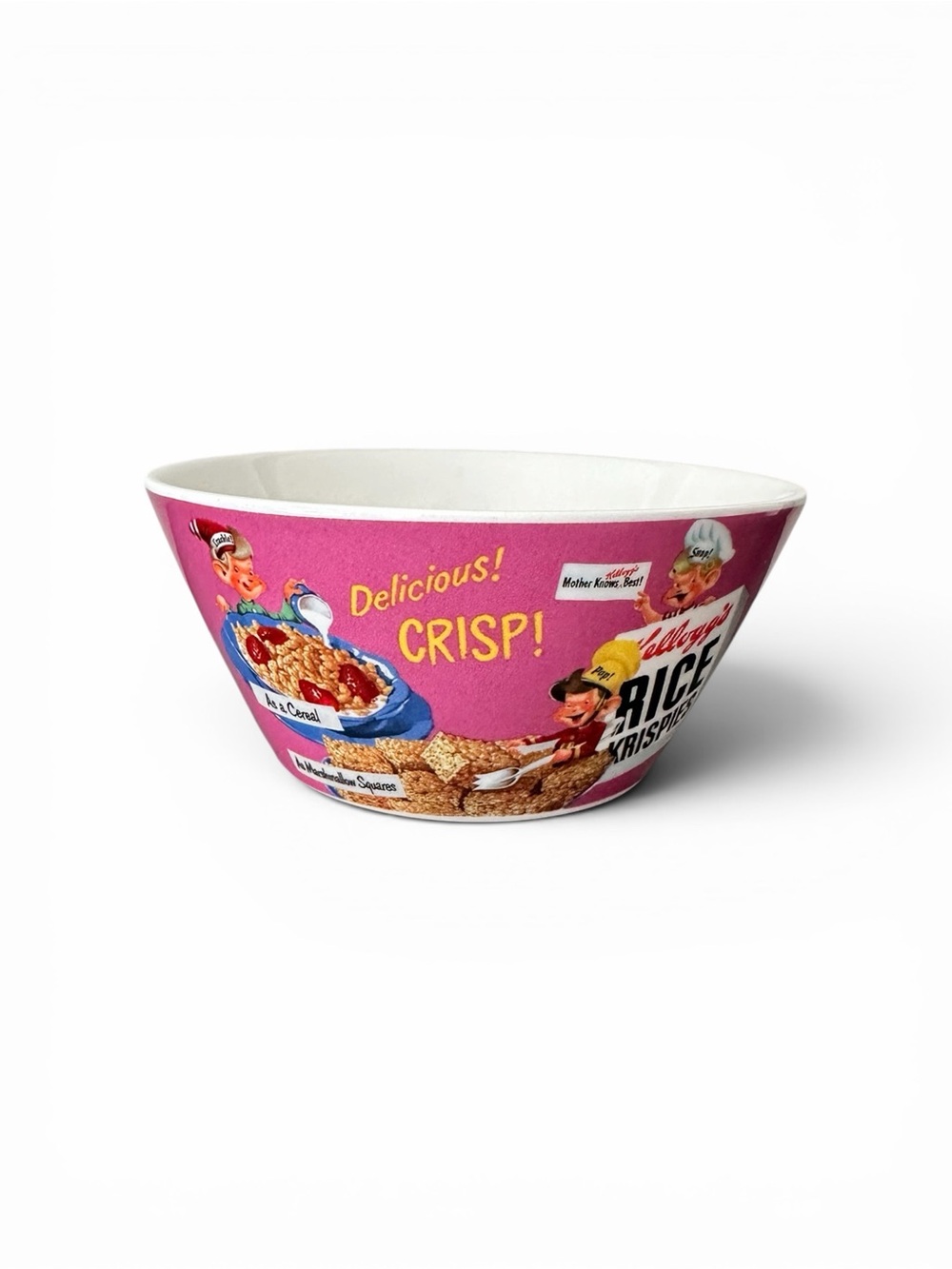 Kellogg’s Rice Krispies Cereal Bowl Purple Promo Collectible